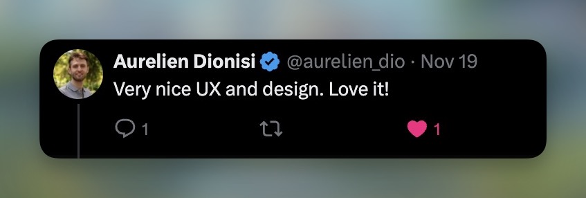 User feedback about Juicy