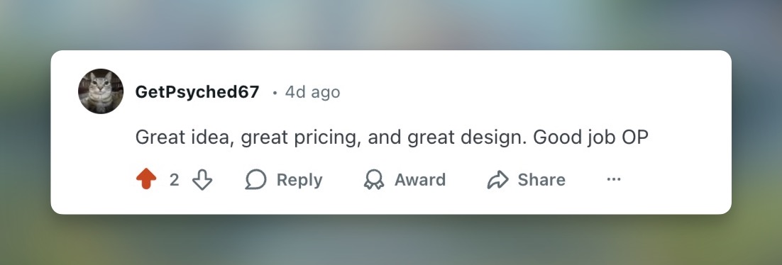 User feedback about Juicy