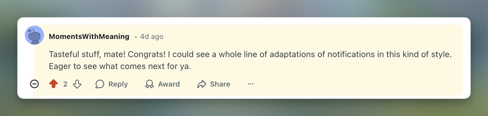 User feedback about Juicy